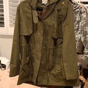 Olive green jacket